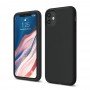 BLACK SILICONE CASE FOR I PHONE 11