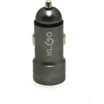 KLGO Φορτιστής Αυτοκινήτου Μαύρος TC-03 3.4A με Θύρες: 2xUSB