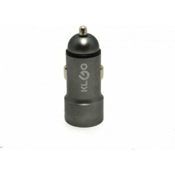 KLGO Φορτιστής Αυτοκινήτου Μαύρος TC-03 3.4A με Θύρες: 2xUSB