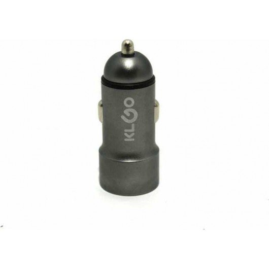 KLGO Φορτιστής Αυτοκινήτου Μαύρος TC-03 3.4A με Θύρες: 2xUSB