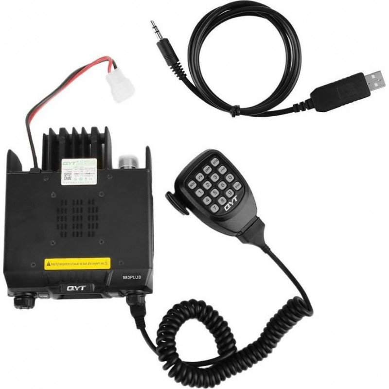 QYT KT-980 Plus UHF/VHF Wireless Transceiver with Monochrome Display