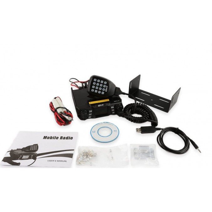 QYT KT-980 Plus UHF/VHF Wireless Transceiver with Monochrome Display