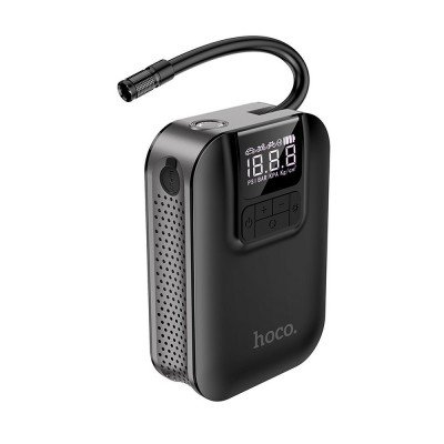 Hoco S53 Mini Floor Pump with Pressure Gauge