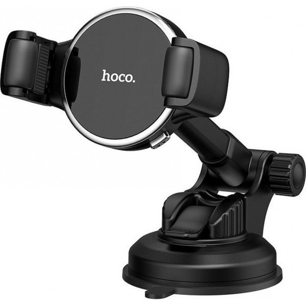 Hoco Βάση Κινητού Αυτοκινήτου S12 Lite με Ρυθμιζόμενα Άγκιστρα