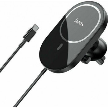 Hoco Mobile Car Mount CA90 Magsafe with Magnet and Wireless Charging 32470