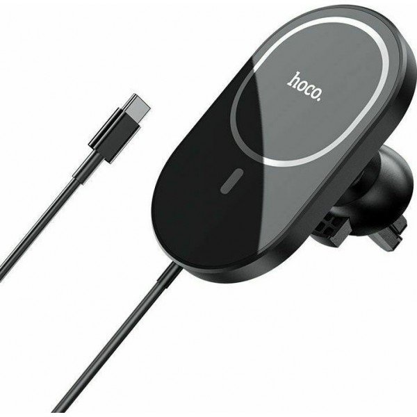 Hoco Βάση Κινητού Αυτοκινήτου CA90 Magsafe με Μαγνήτη και Ασύρματη Φόρτιση