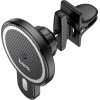 Hoco Mobile Car Mount CA85 Black with Magnet and Wireless Charging