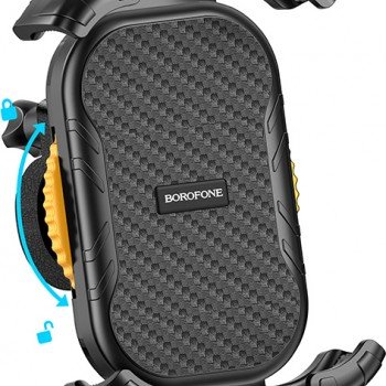 Borofone BH59 Motorcycle Mobile Phone Holder with Handlebar Clip