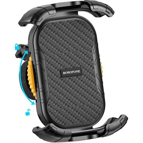 Borofone BH59 Motorcycle Mobile Phone Holder with Handlebar Clip