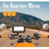 Moxom Knight Motorcycle Mobile Phone Stand with Waterproof Mirror Case