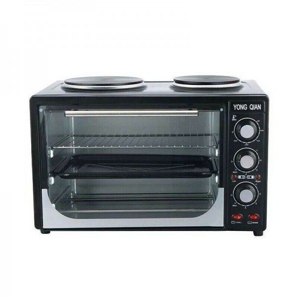 YQ30L Ηλεκτρικό Φουρνάκι 30lt με 2 Εστίες