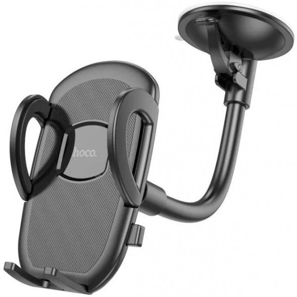 Hoco Βάση Κινητού Αυτοκινήτου H10 με Ρυθμιζόμενα Άγκιστρα Μαύρη