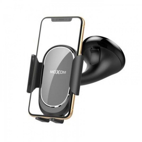 Moxom Βάση Κινητού Αυτοκινήτου Suction Cup Phone Holder με Ρυθμιζόμενα Άγκιστρα