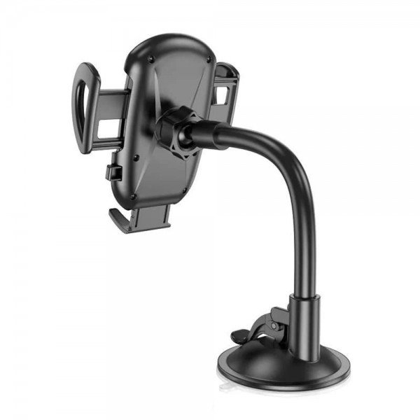 Hoco Βάση Κινητού Αυτοκινήτου H10 με Ρυθμιζόμενα Άγκιστρα Μαύρη