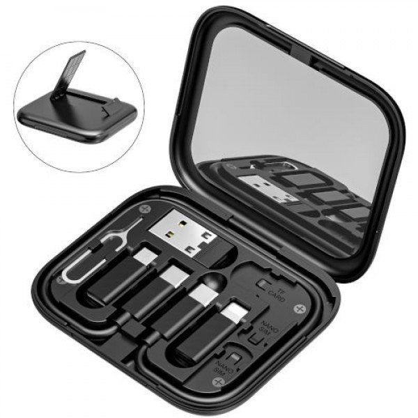 Hoco U114 Type C καλώδιο φόρτισης 60W & αντάπτορες USB/ Lightning/ Micro USB 28cm