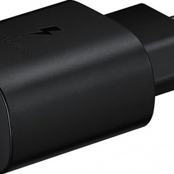 Samsung Charger with USB-C Port and USB-C Cable 25W Black (EP-TA800X RATEL