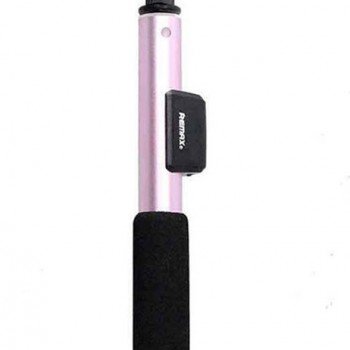 Remax P4 Selfie Stick with Bluetooth Pink