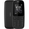 Nokia 105 (2019) Dual SIM Mobile Phone with Buttons (English Menu) Black