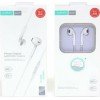 Xipin HX-P30 Earbuds Handsfree with USB-C Plug White