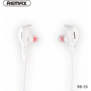 Remax RB-S5 In-ear Bluetooth Handsfree Sweatproof Headphones White