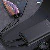 Awei P47K Power Bank 20000mAh with 2 USB-A Ports Black