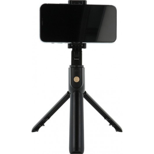 K07 Selfie Stick Mobile Phone Tripod with Bluetooth Black