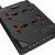 KH-63Y 4 Position Power Strip with 6 USB and 1.5m Cable Black