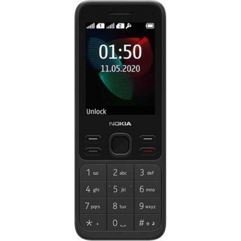 Nokia 150 (2020) Dual SIM Mobile with Buttons  (Αγγλικό Μενού)(Αγγλικό Μενού)    Menu) Black (Αγγλικό Μενού) Μαύρο