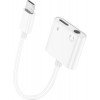 Leewello Converter USB-C male to 3.5mm / USB-C female White (YPX-037)