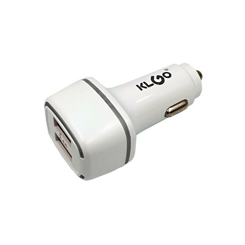 KLGO Car Charger White TC-08 Fast Charging with Ports: 2xUSB MG51499