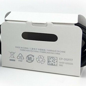 Samsung USB 2.0 Cable USB-C male - USB-C male Black 1m (EP-DG977BBE)