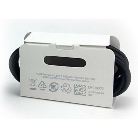 Samsung USB 2.0 Cable USB-C male - USB-C male Black 1m (EP-DG977BBE)