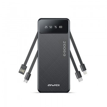 P132K Power Bank 20000mAh Black