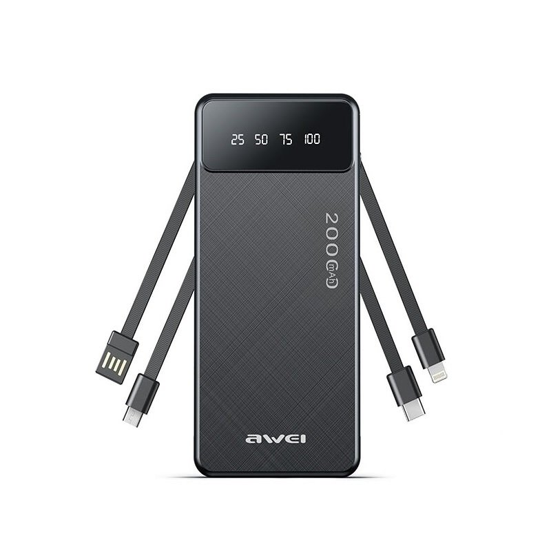 P132K Power Bank 20000mAh Black