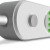 Ldnio 4 Position Safety Power Strip with Switch, 4 USB and 2m Cable White SE4432