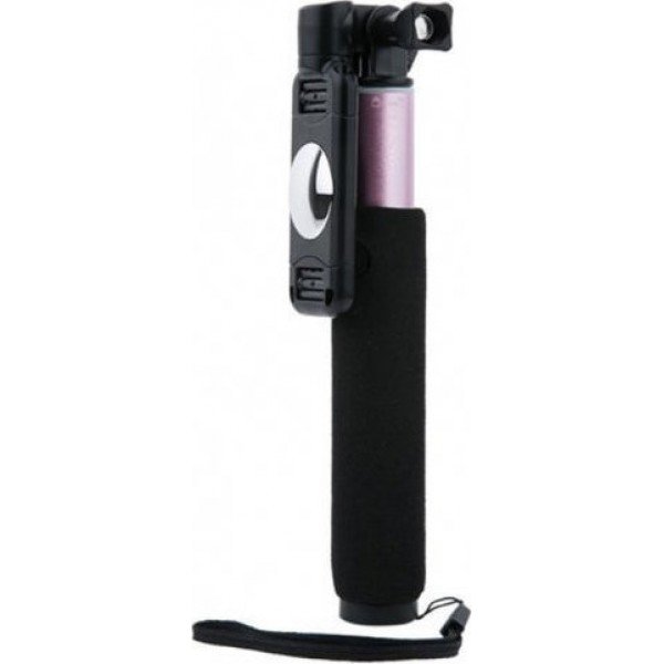 Remax P5 Selfie Stick με Καλώδιο 3.5mm Ροζ