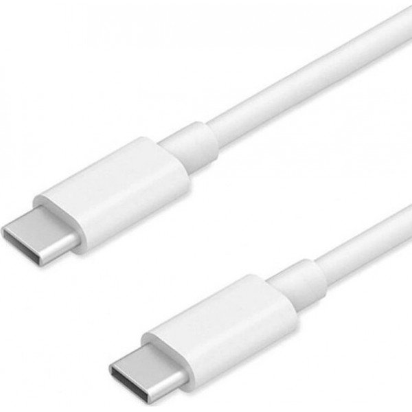 Samsung Data Cable Regular USB 2.0 Cable USB-C male - USB-C male Λευκό 1m Bulk (EP-DG977BWE)