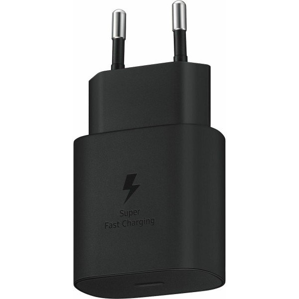 Samsung Φορτιστής Χωρίς Καλώδιο με Θύρα USB-C 25W Power Delivery Μαύρος (EP-TA800N Bulk)