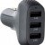 Car Charger Black QWE Total Capacity 2.4A Quick Charge with Ports: 3xUSB CC271-3A
