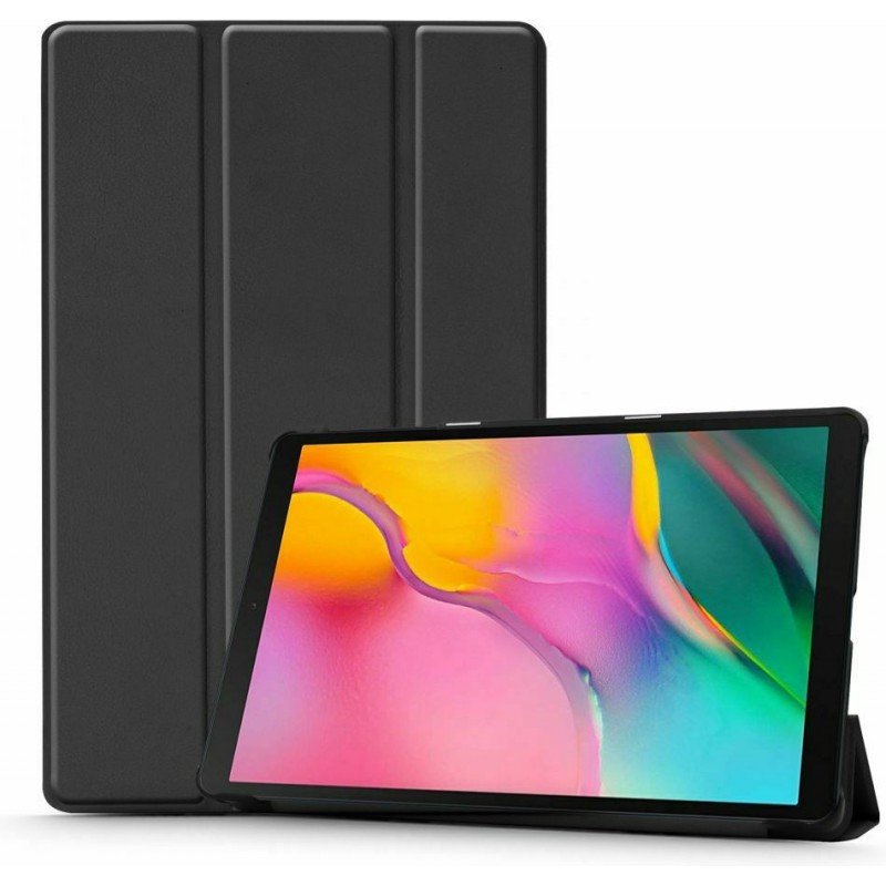 Tech-Protect Tri-Fold Flip Cover Black (Galaxy Tab A7)