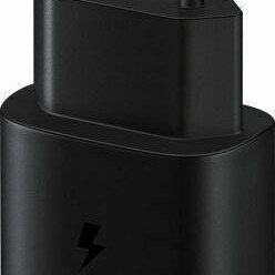 Samsung Charger with USB-C Port and USB-C Cable 25W Black (EP-TA800X Retail)