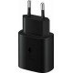 Samsung Φορτιστής με Θύρα USB-C και Καλώδιο USB-C 25W Μαύρος (EP-TA800X Retail)