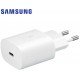 Samsung Φορτιστής Χωρίς Καλώδιο με Θύρα USB-C 25W Power Delivery Λευκός (EP-TA800N Retail)