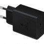 Samsung Charger with USB-C Port and USB-C Cable 45W Power Delivery Black (EP-T4510)