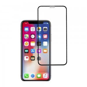 Powertech 5D Full Glue Tempered Glass Black (iPhone 11 Pro Max)