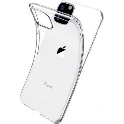 Transparent Silicone Back Cover (iPhone 11)