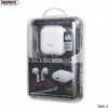 Remax TWS-10i Earbud Bluetooth Handsfree Sweatproof Headphones with Charging Case White