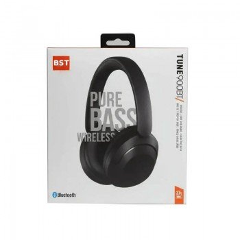 BST 900BT Ασύρματα Bluetooth On Ear Ακουστικά με 27 ώρες Λειτουργίας - Μαυρο