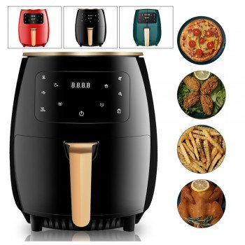 BOMA BM-589 4 Liter Non-stick Removable Dishwashable Basket electric Air Fryer - Black