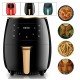 BOMA BM-589 4 Liter Non-stick Removable Dishwashable Basket electric Air Fryer - Black
